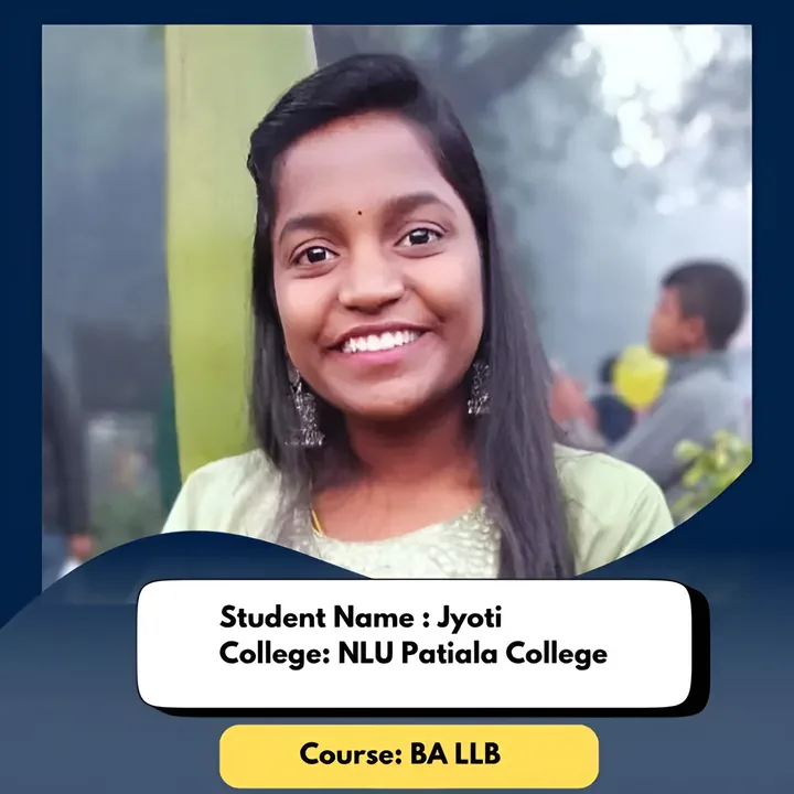 Jyoti, ISL student, admitted to RGNUL (NLU Punjab), Patiala for BA LLB